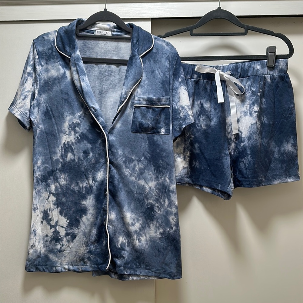Ekouaer Short Sleeve PJ set